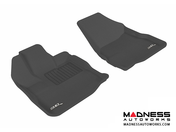 Chevrolet/ GMC Equinox/ Terrain Floor Mats (Set of 2) - Front - Black by 3D MAXpider (2010-2015)